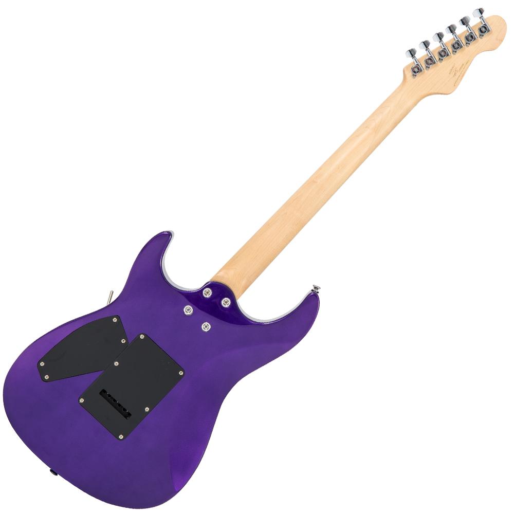 Vintage V6M24 ReIssued Series Electric Guitar ~ Pasadena Purple, Electric Guitar for sale at Richards Guitars.