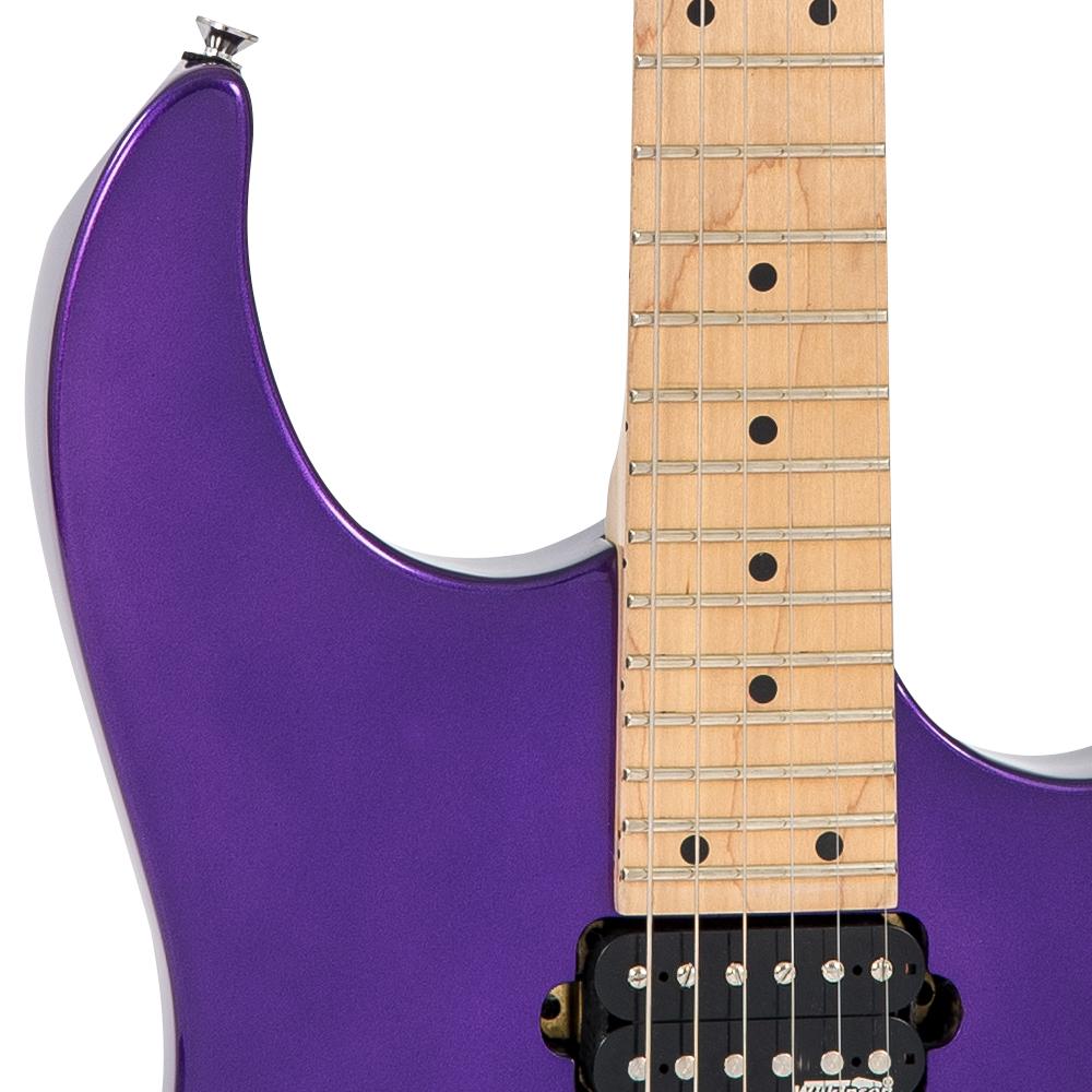 Vintage V6M24 ReIssued Series Electric Guitar ~ Pasadena Purple, Electric Guitar for sale at Richards Guitars.