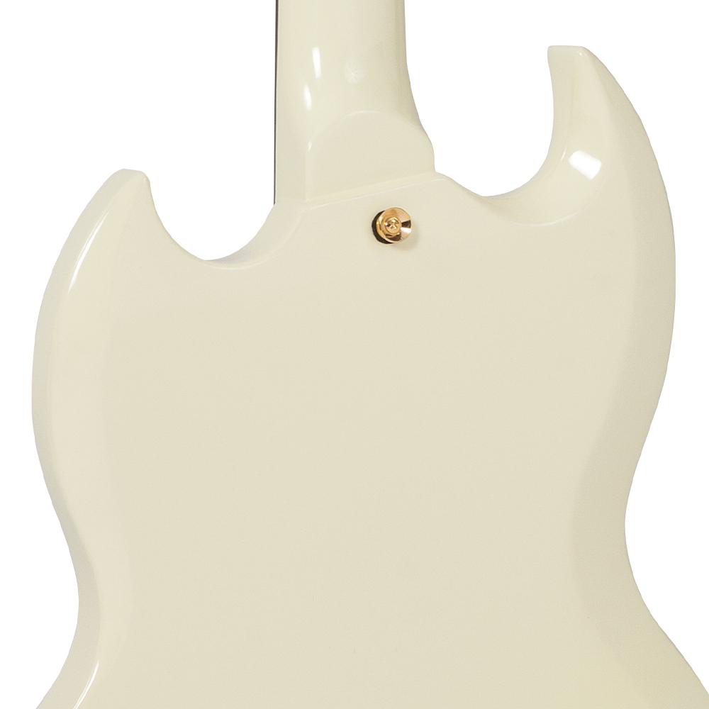 Vintage VS6 ReIssued Electric Guitar ~ Vintage White/Gold Hardware, Electric Guitar for sale at Richards Guitars.