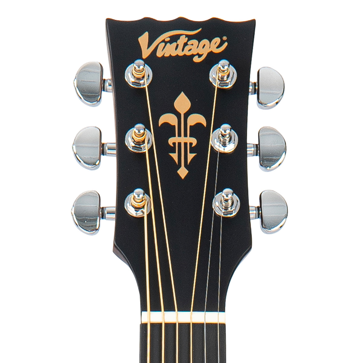 Vintage VEC300SB Stage Series 'Folk' Cutaway Electro-Acoustic Guitar ~ Sunburst, Electro Acoustic Guitar for sale at Richards Guitars.