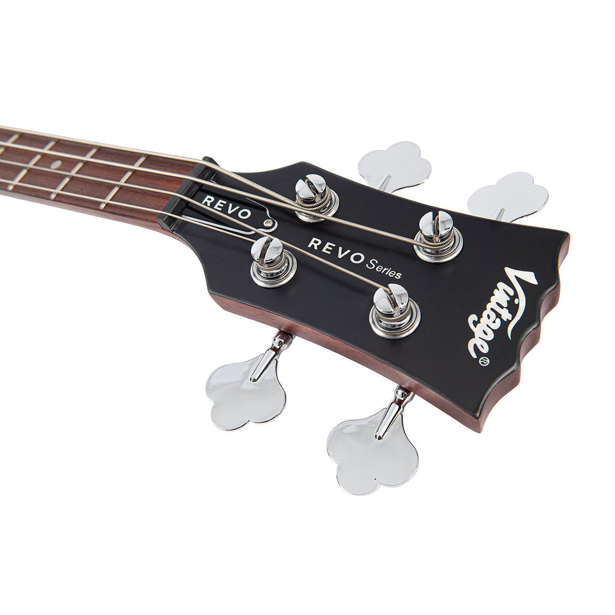 Vintage REVO Series 'Callan' Bass ~ Mahogany  VRB70MH, Bass Guitar for sale at Richards Guitars.