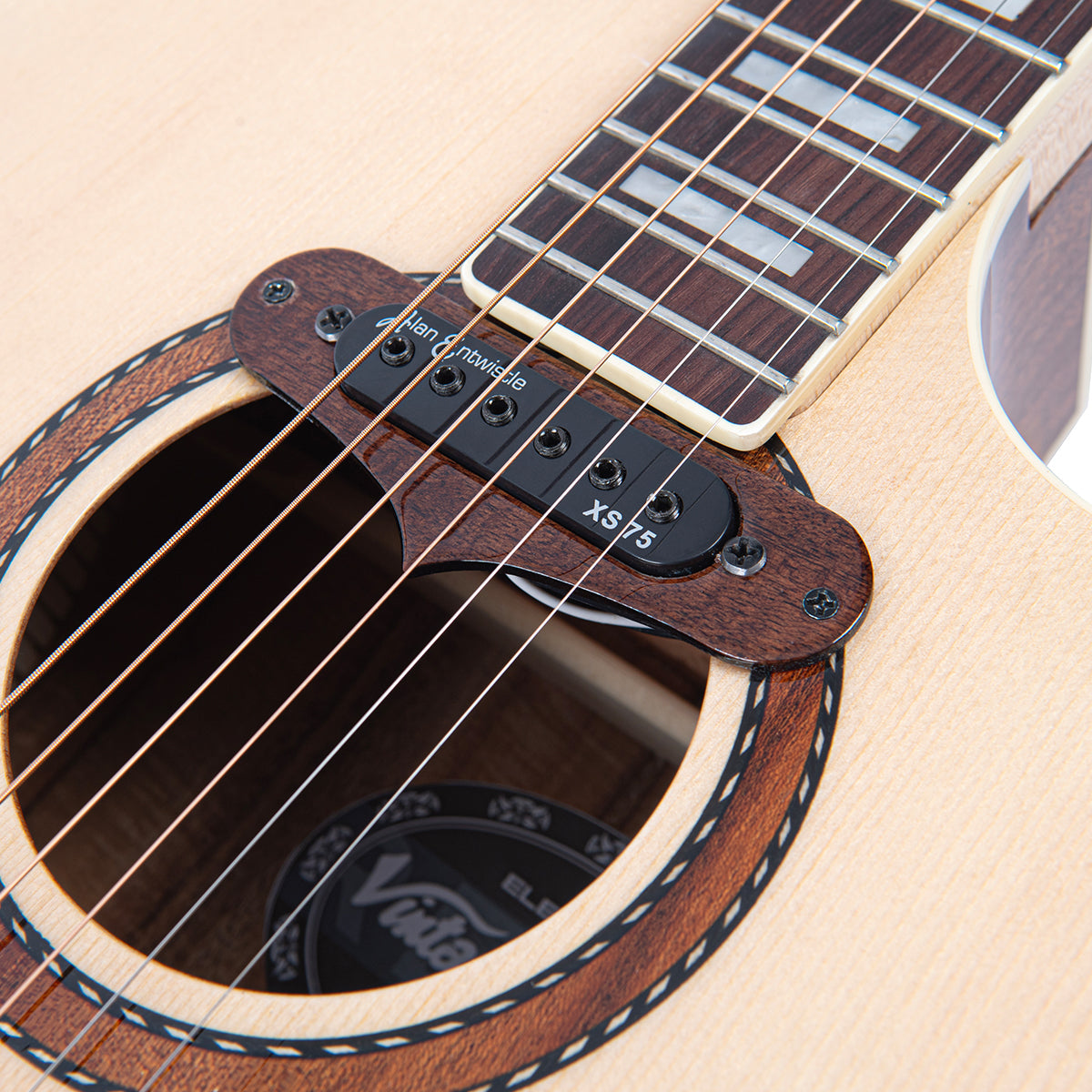 Vintage REVO ELEKTRA ~ Natural Silk, Electro Acoustic Guitar for sale at Richards Guitars.