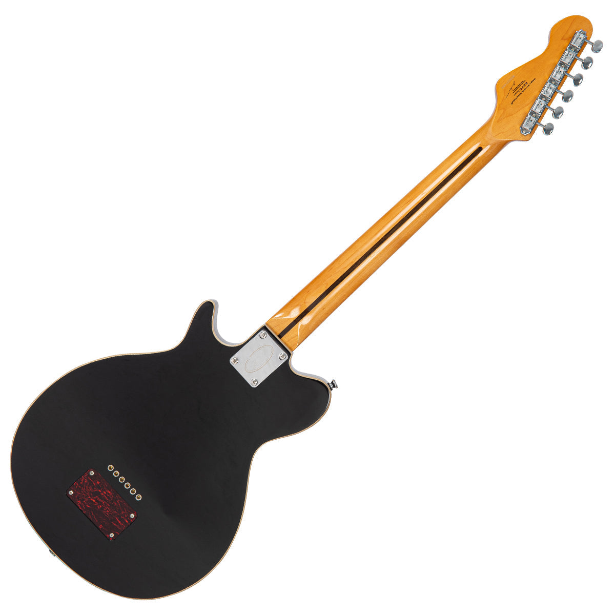 Vintage REVO Series 'Vision' Electric Guitar ~ Boulevard Black  VRV800BK, Electric Guitar for sale at Richards Guitars.