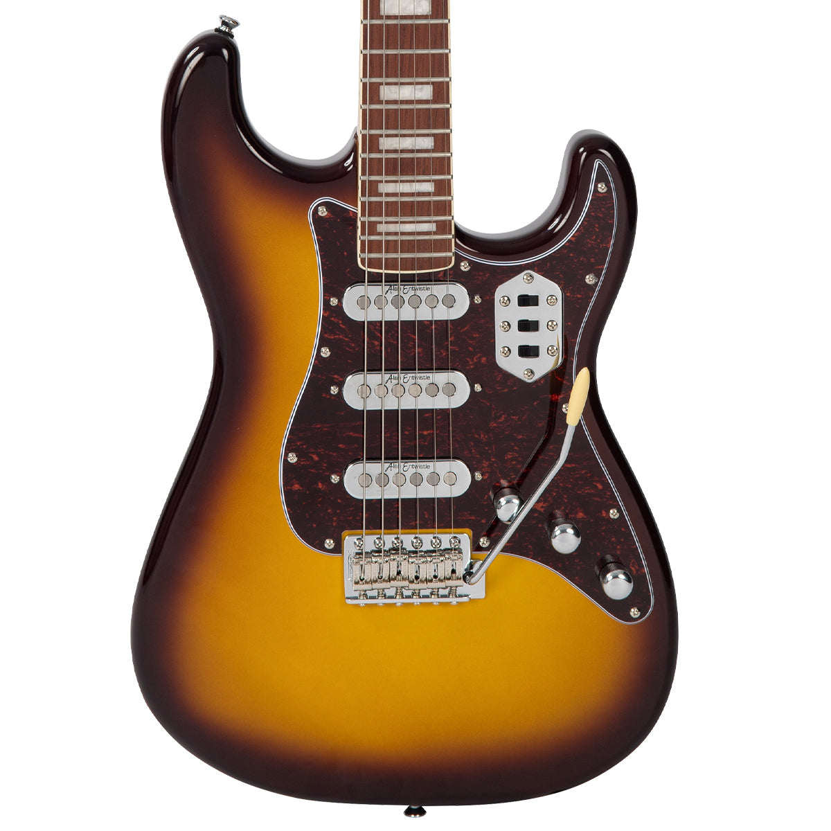 Vintage REVO Series 'Deluxe' Electric Guitar ~ Cappuchino  VRX6CAP, Electric Guitar for sale at Richards Guitars.