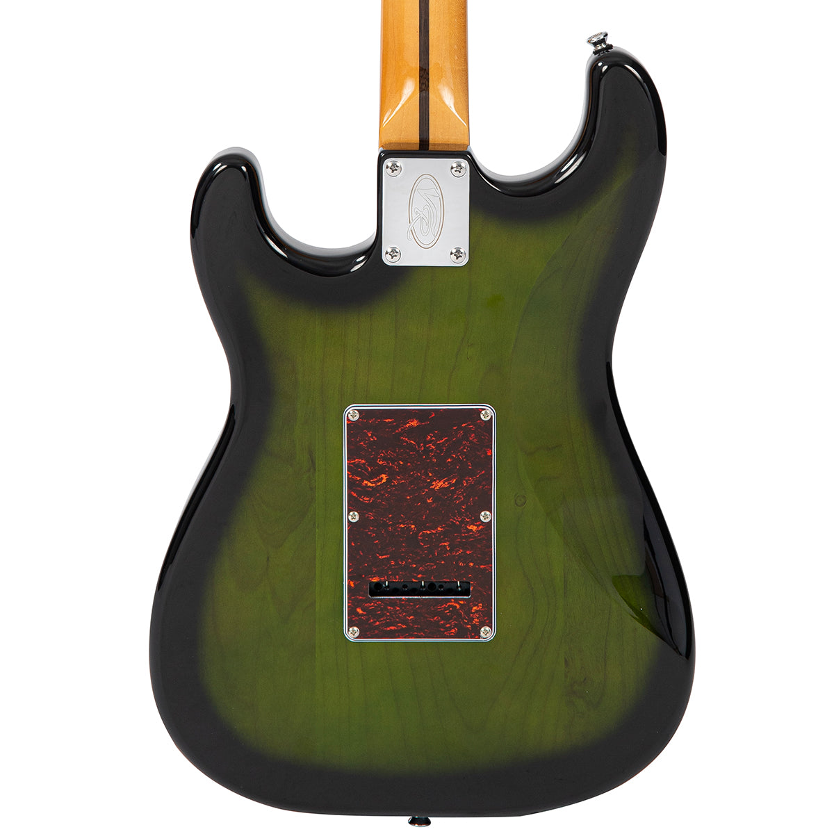 Vintage REVO Series 'Deluxe' Guitar ~ Greenburst  VRX6GB, Electric Guitar for sale at Richards Guitars.