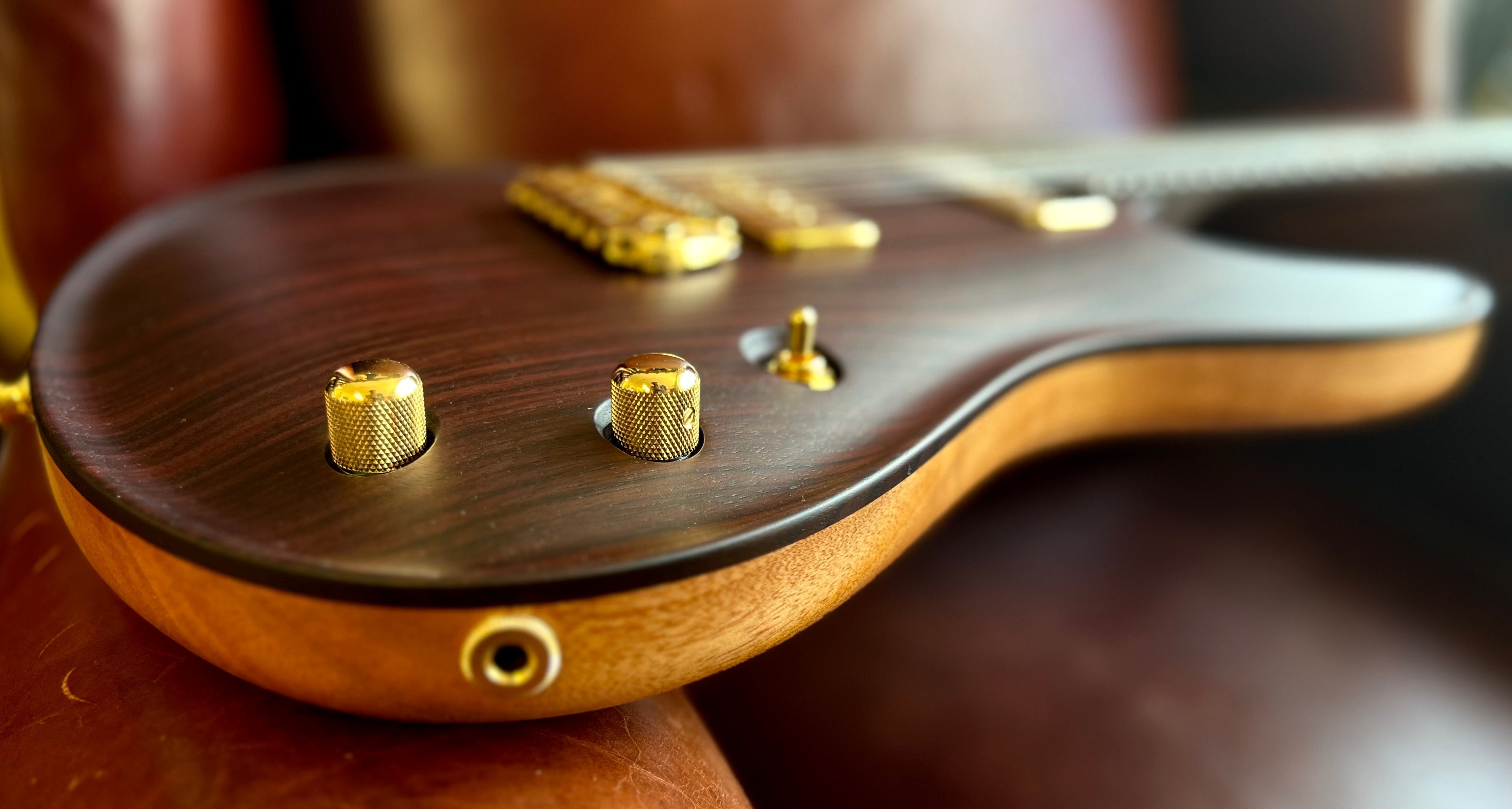 Valenti Nebula Semi Hollow All Rosewood, Electric Guitar for sale at Richards Guitars.