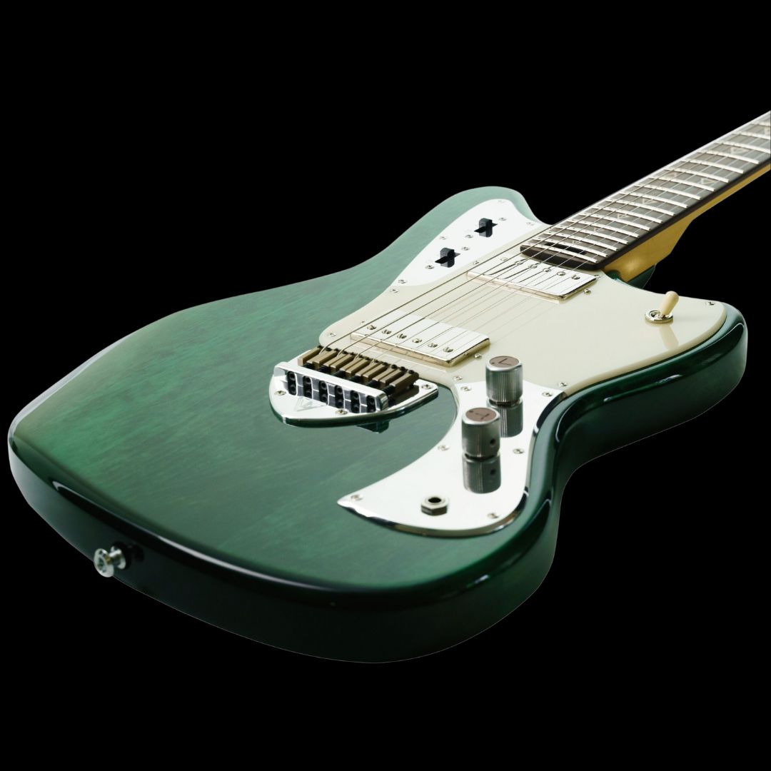 Valiant Jupiter Pine Green, Electric Guitar for sale at Richards Guitars.