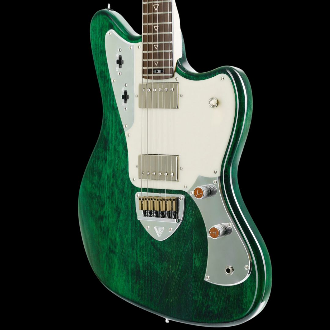 Valiant Jupiter Pine Green, Electric Guitar for sale at Richards Guitars.