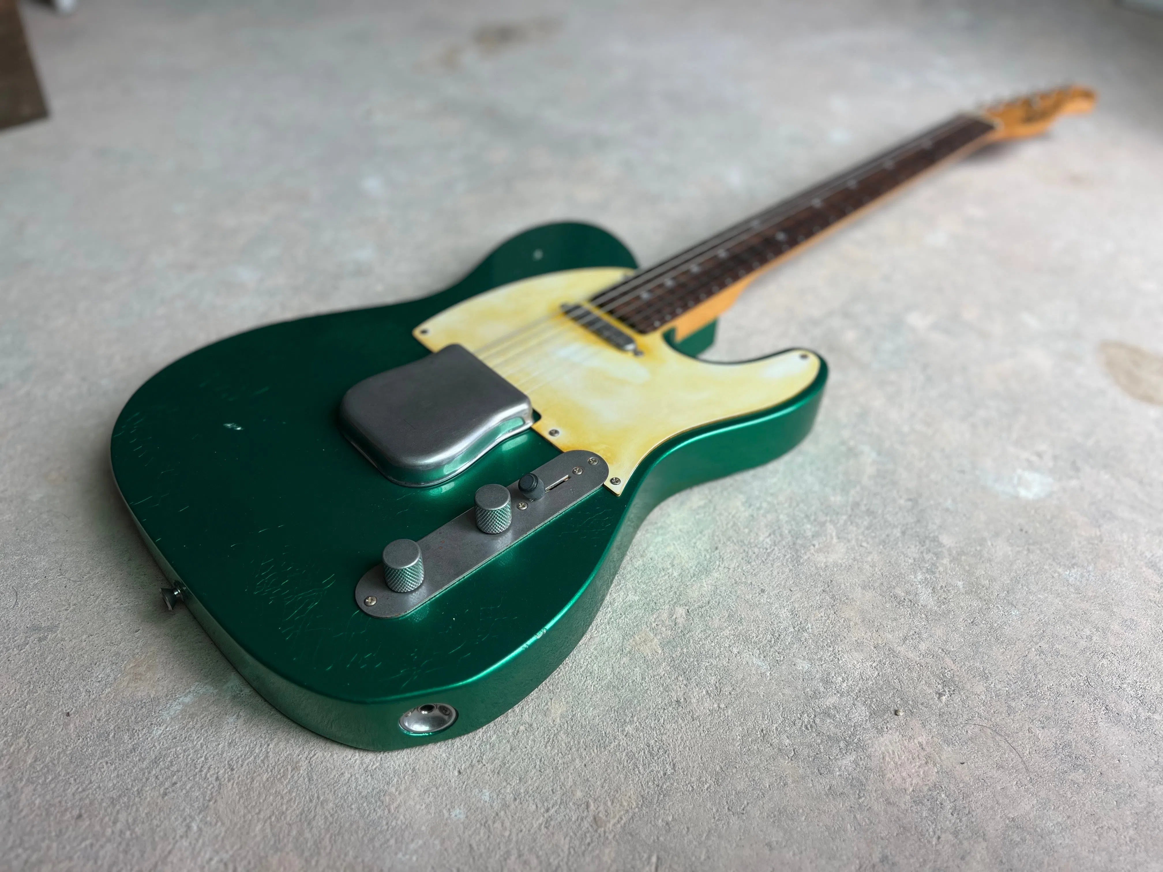 Vintage ProShop "New Dawn" Green Custom, Electric Guitar for sale at Richards Guitars.