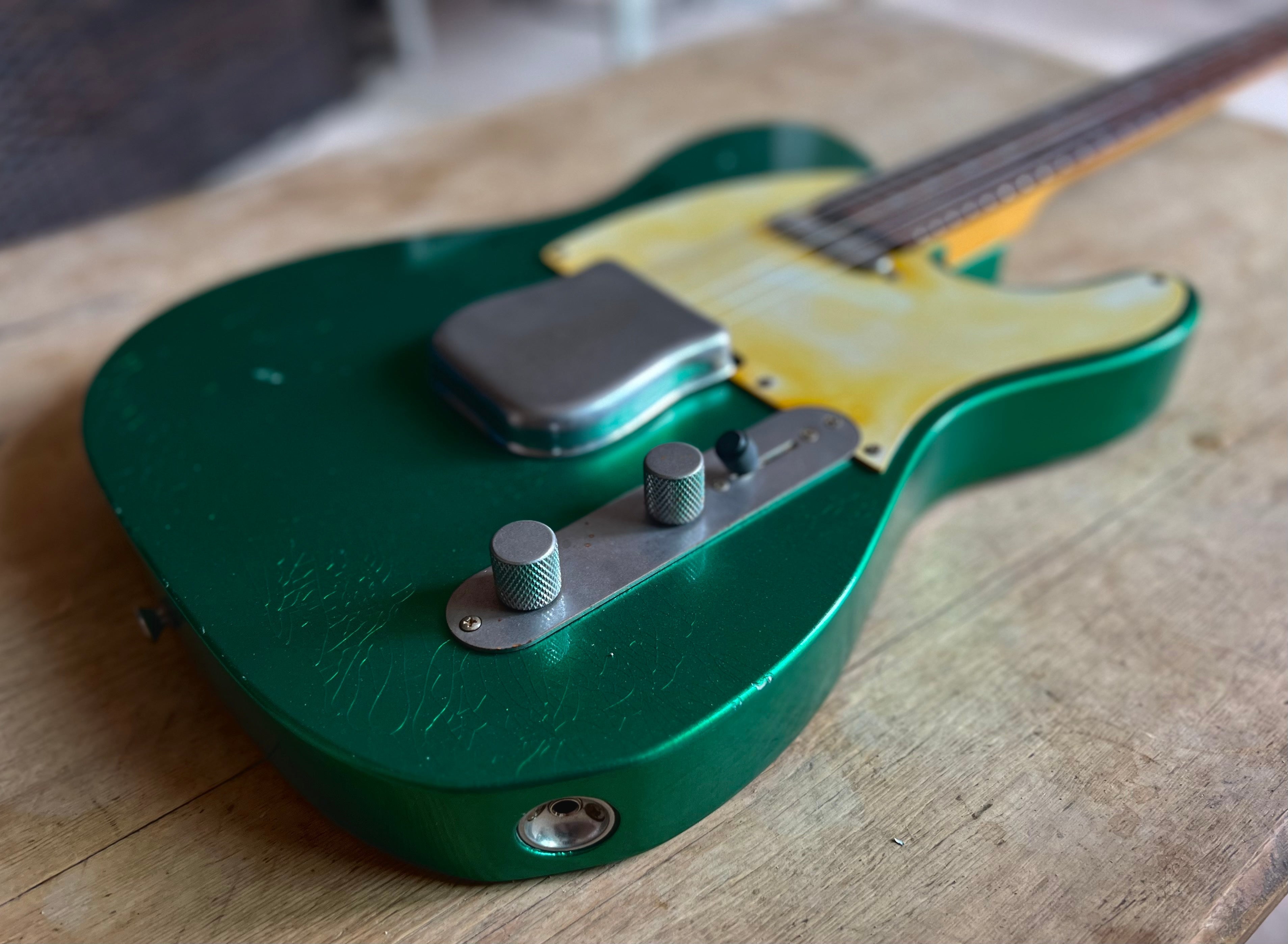 Vintage ProShop "New Dawn" Green Custom, Electric Guitar for sale at Richards Guitars.