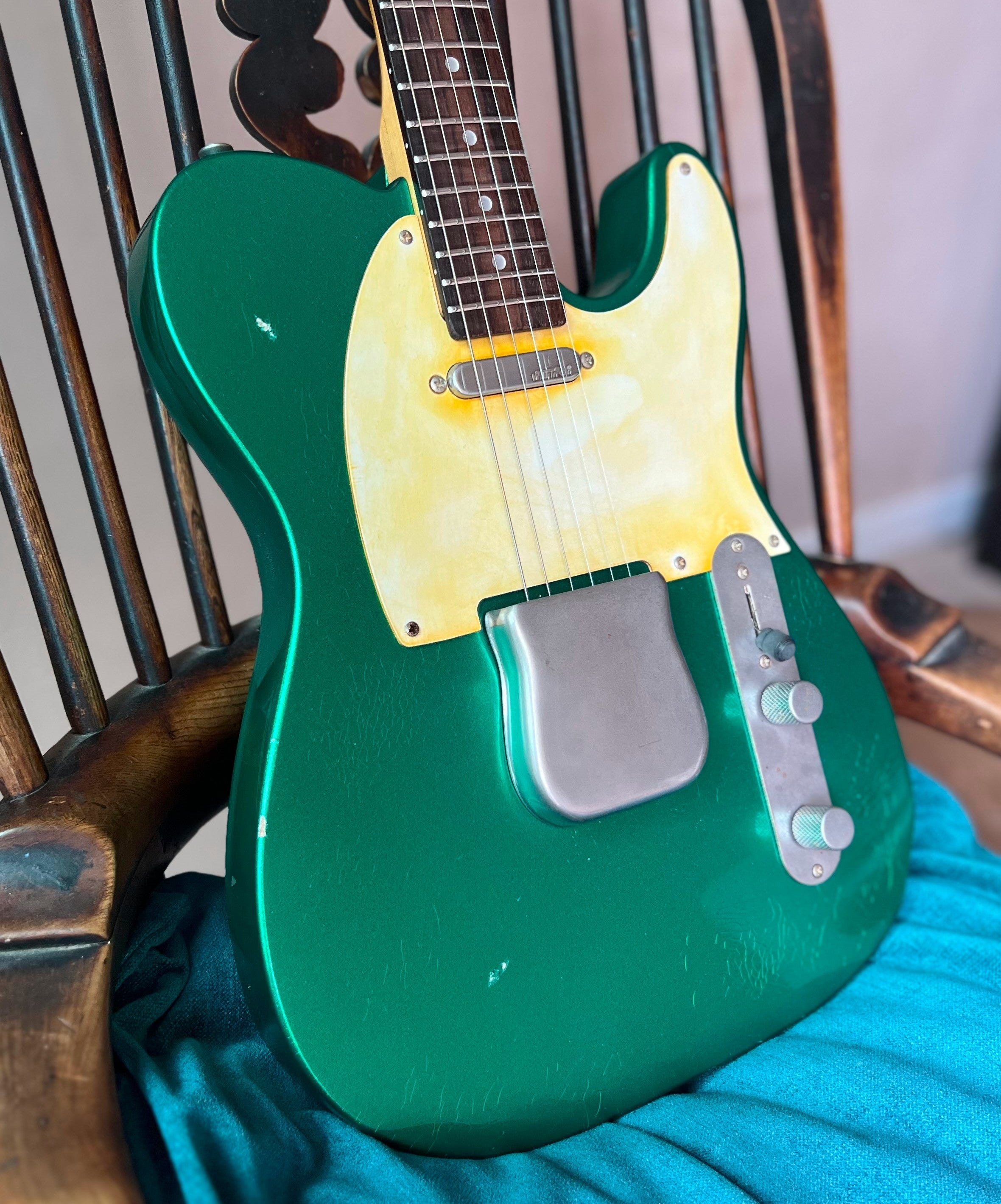 Vintage ProShop "New Dawn" Green Custom, Electric Guitar for sale at Richards Guitars.