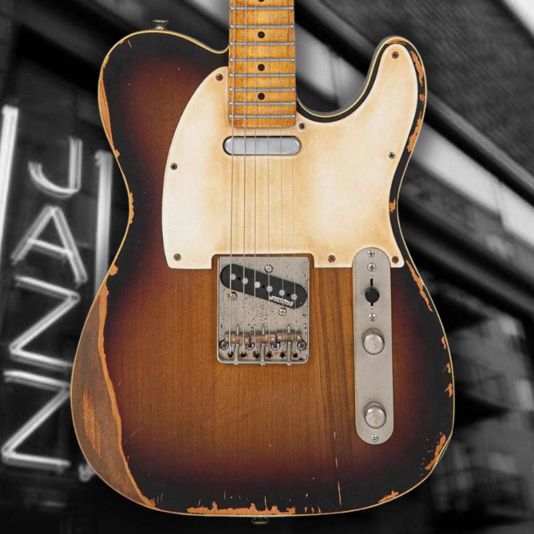 Vintage Proshop V59 Distressed Sunburst - Another Extraordinary Instrument!, Electric Guitar for sale at Richards Guitars.