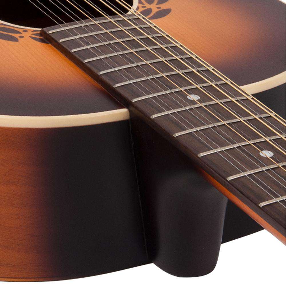 Vintage V500SB-12 'Statesboro' Paul Brett 12 String Acoustic ~ Satin Antique Burst, Acoustic Guitar for sale at Richards Guitars.