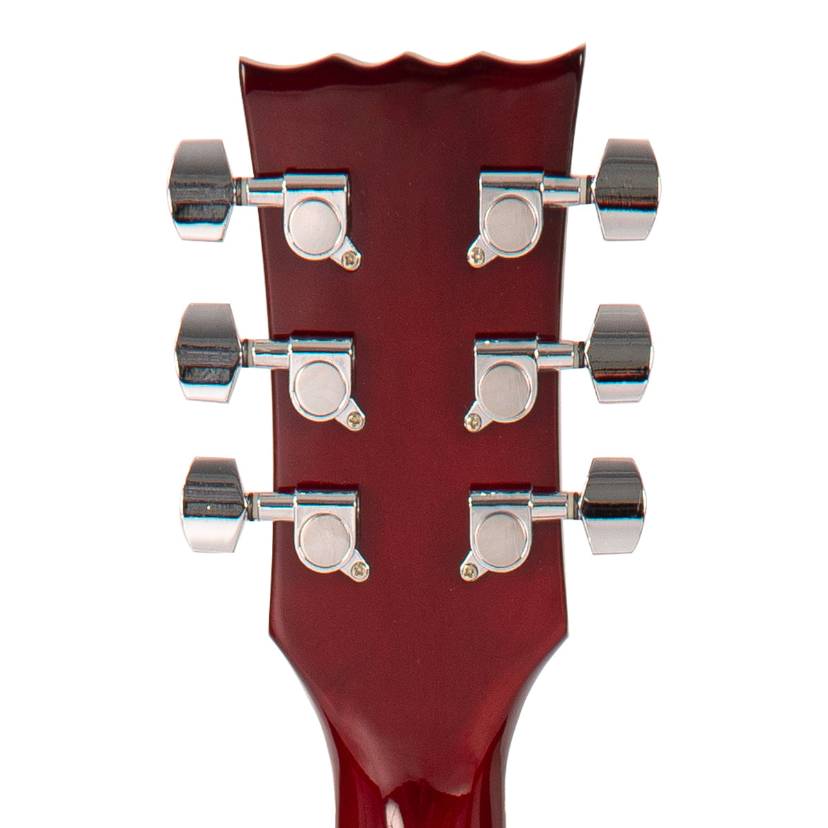 Vintage V10 Coaster Series Electric Guitar Pack ~ Wine Red, Electric Guitar for sale at Richards Guitars.