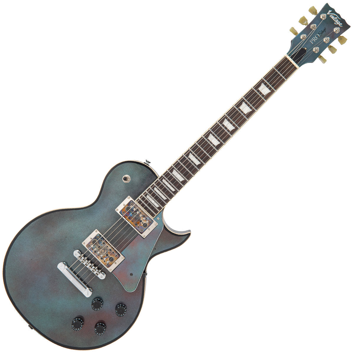 Vintage V100 ProShop Unique ~ 'Nebula', Electric Guitar for sale at Richards Guitars.