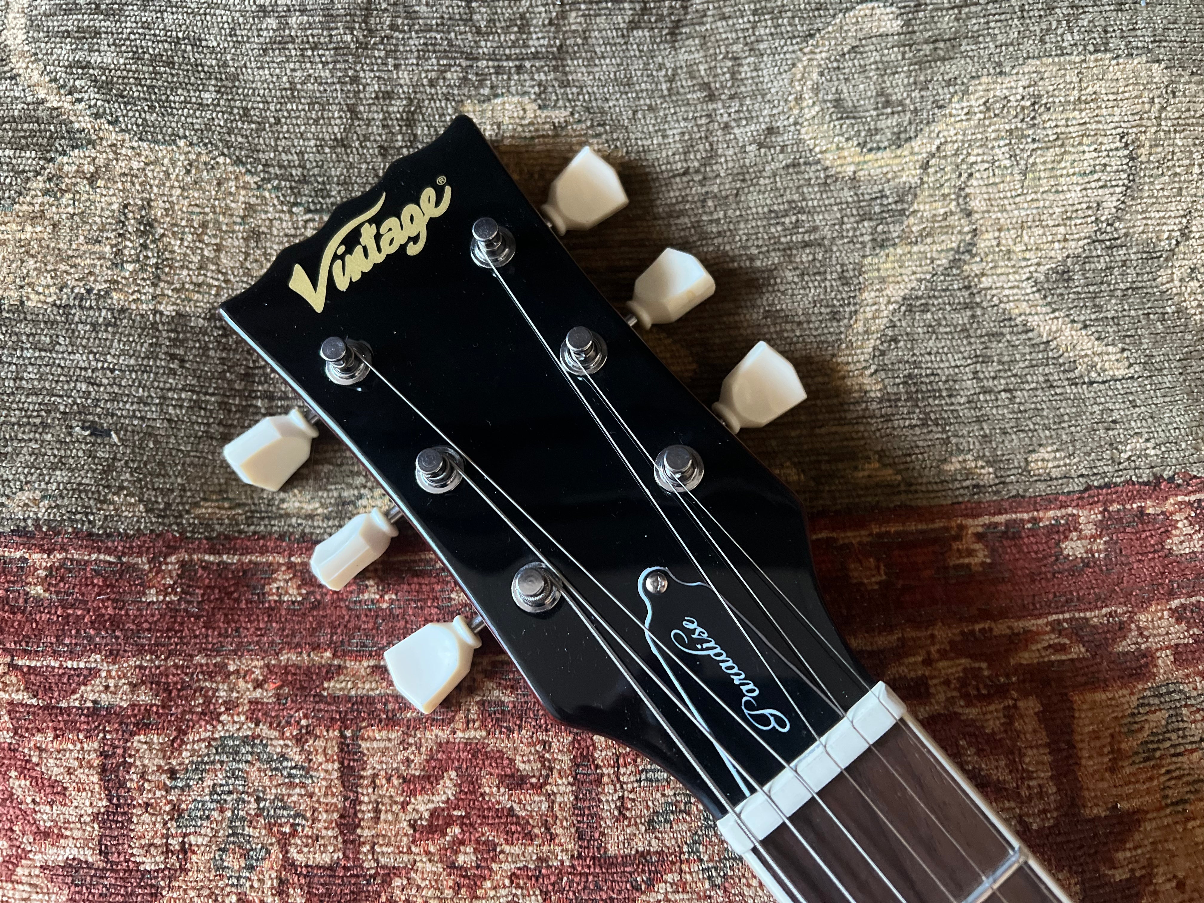 Vintage* V100AFD Electric Guitar, Electric Guitar for sale at Richards Guitars.