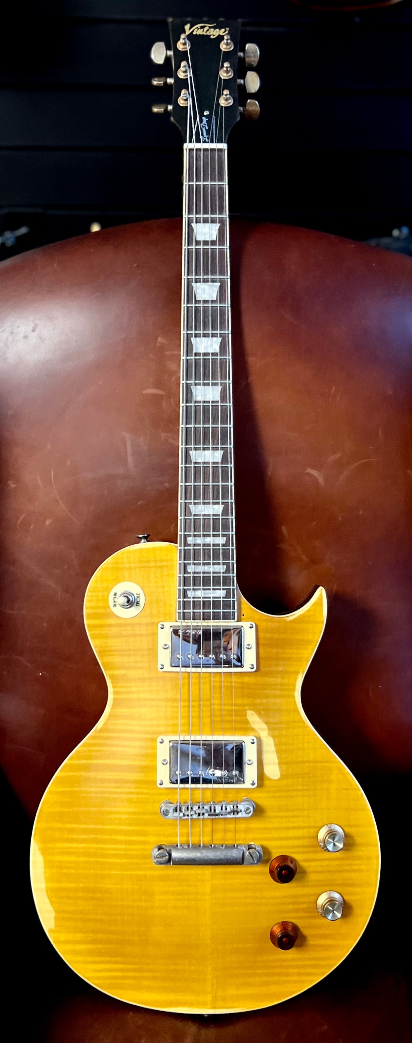 Vintage V100MRPGM Electric Guitar, Electric Guitar for sale at Richards Guitars.