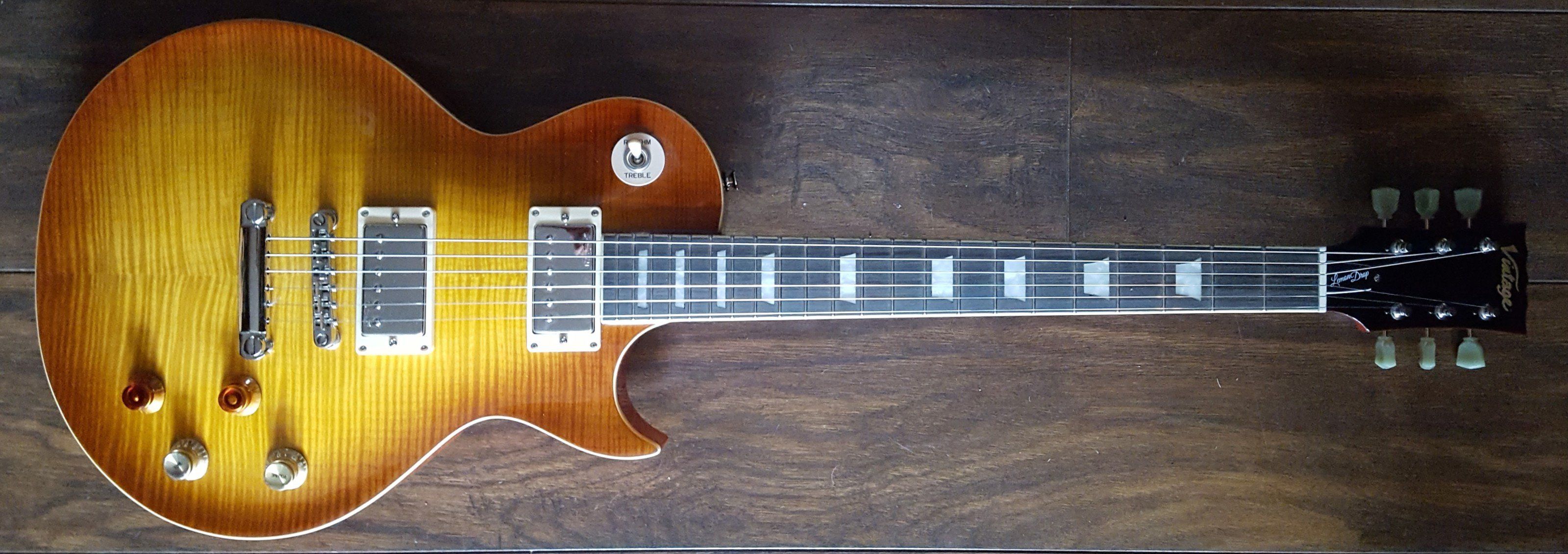 Vintage V100PGM Electric Guitar, Electric Guitar for sale at Richards Guitars.