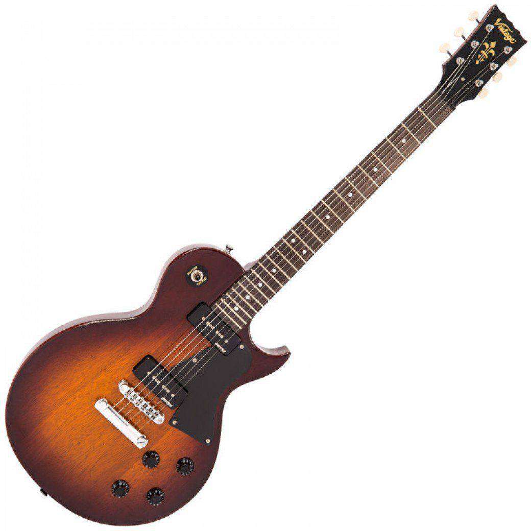 Vintage V100NBTSB Electric Guitar, Electric Guitar for sale at Richards Guitars.