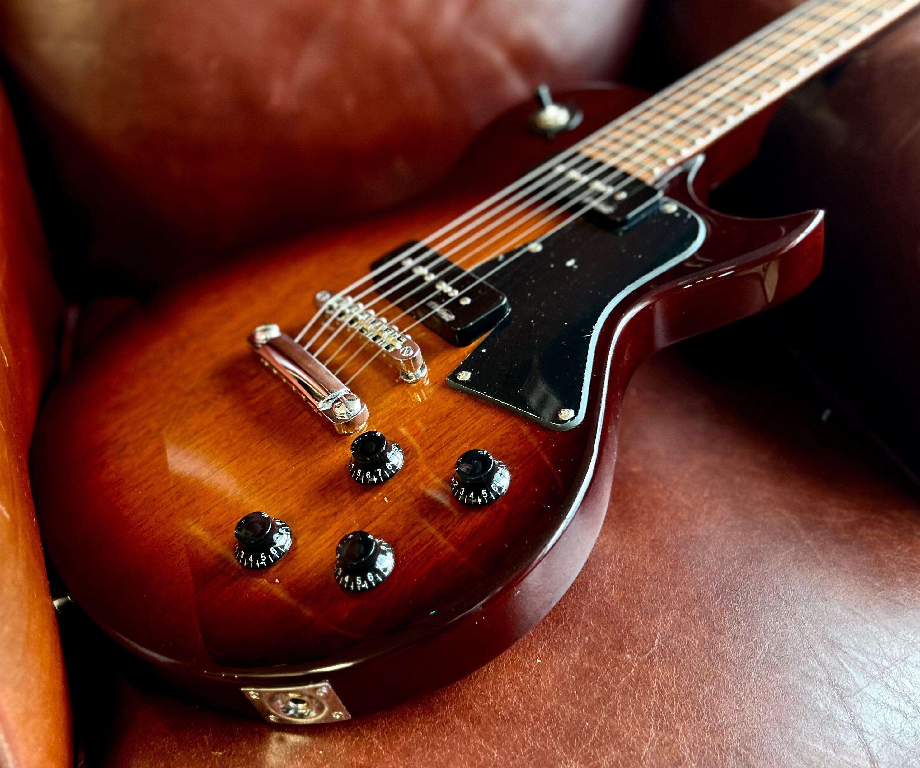 Vintage V100NBTSB Electric Guitar, Electric Guitar for sale at Richards Guitars.