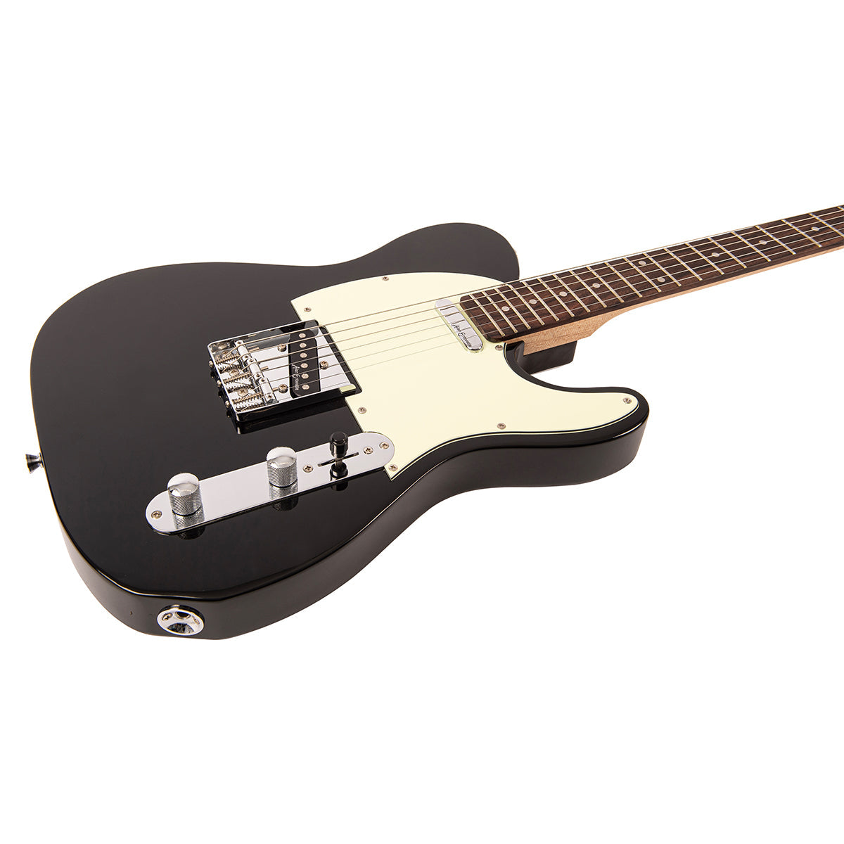 Vintage V20 Coaster Series Electric Guitar ~ Boulevard Black, Electric Guitar for sale at Richards Guitars.