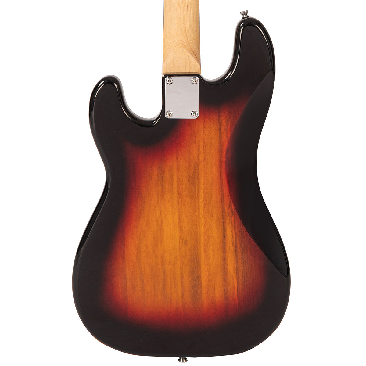 Vintage V40 Coaster Series Bass Guitar ~ 3 Tone Sunburst, Bass Guitar for sale at Richards Guitars.