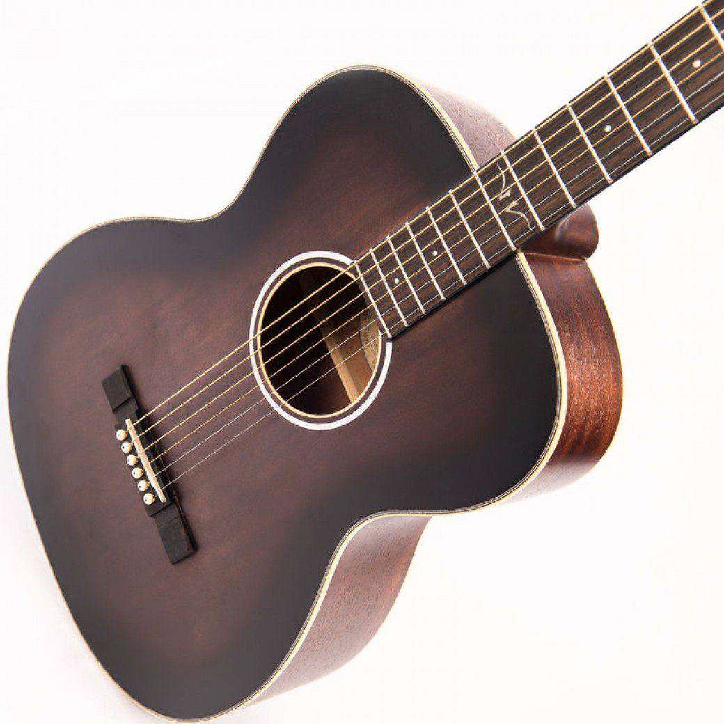 Vintage* V440AQ Historic Series 'Orchestra' Acoustic Guitar ~ Aged Finish, Acoustic Guitar for sale at Richards Guitars.