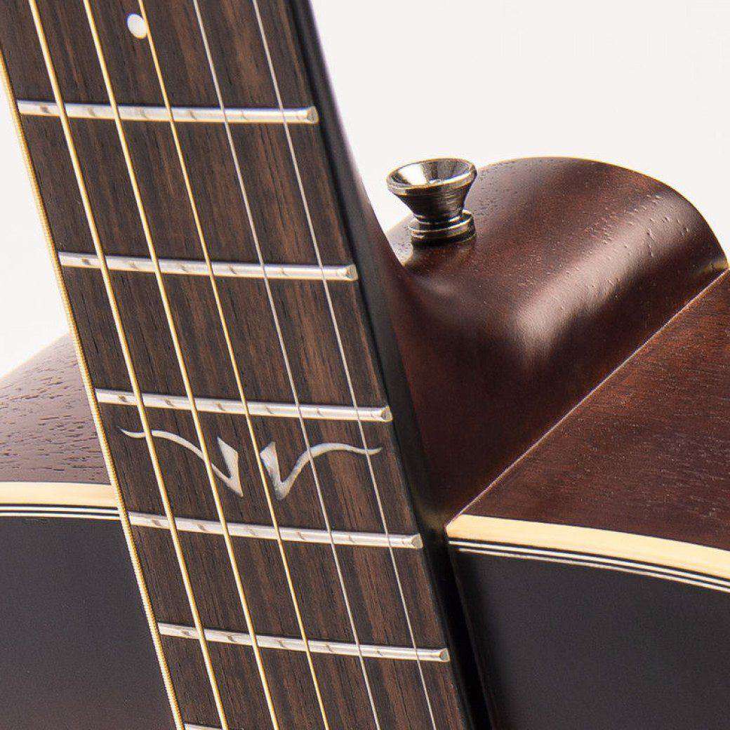 Vintage* V440AQ Historic Series 'Orchestra' Acoustic Guitar ~ Aged Finish, Acoustic Guitar for sale at Richards Guitars.