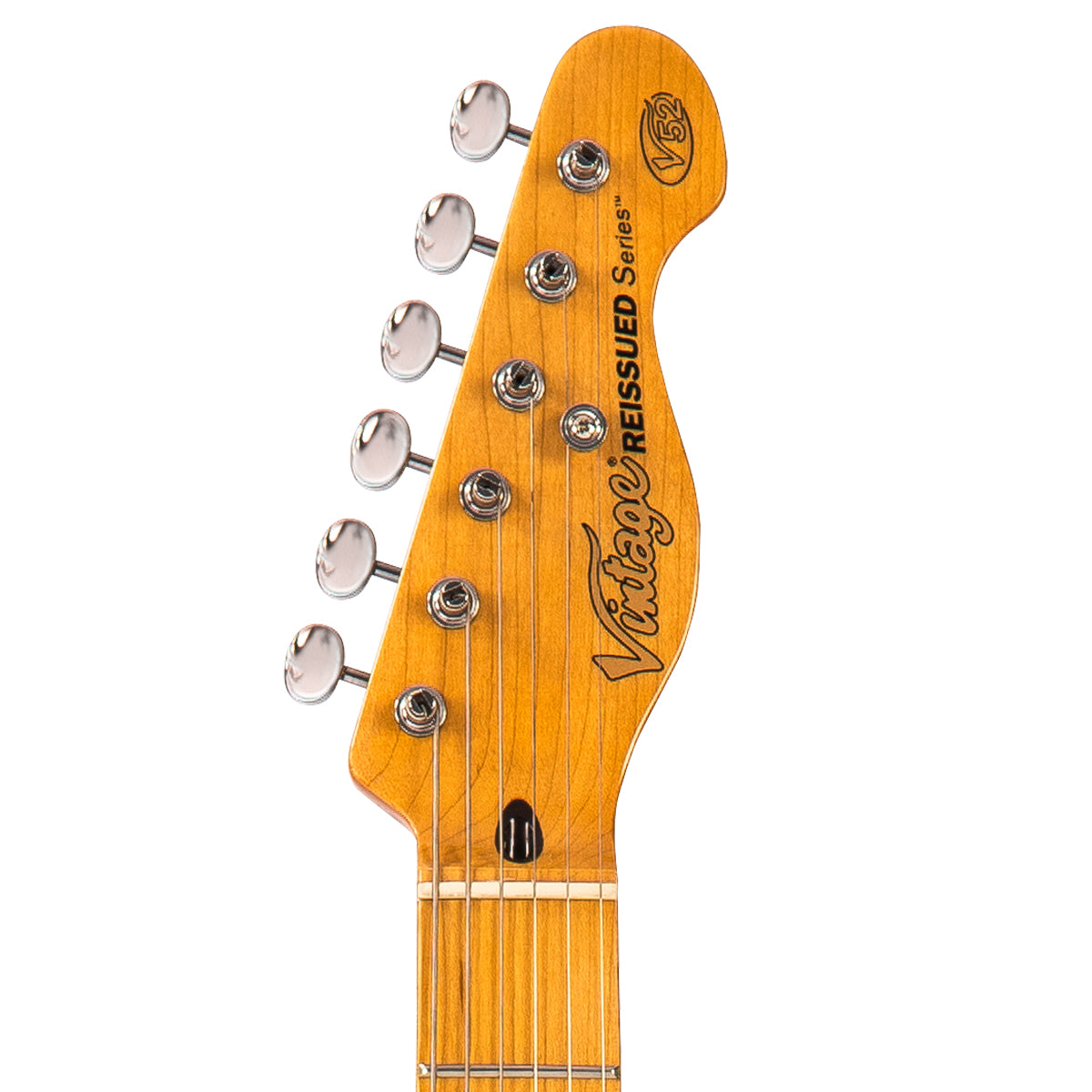 Vintage V52 ReIssued Electric Guitar ~ Butterscotch, Electric Guitar for sale at Richards Guitars.