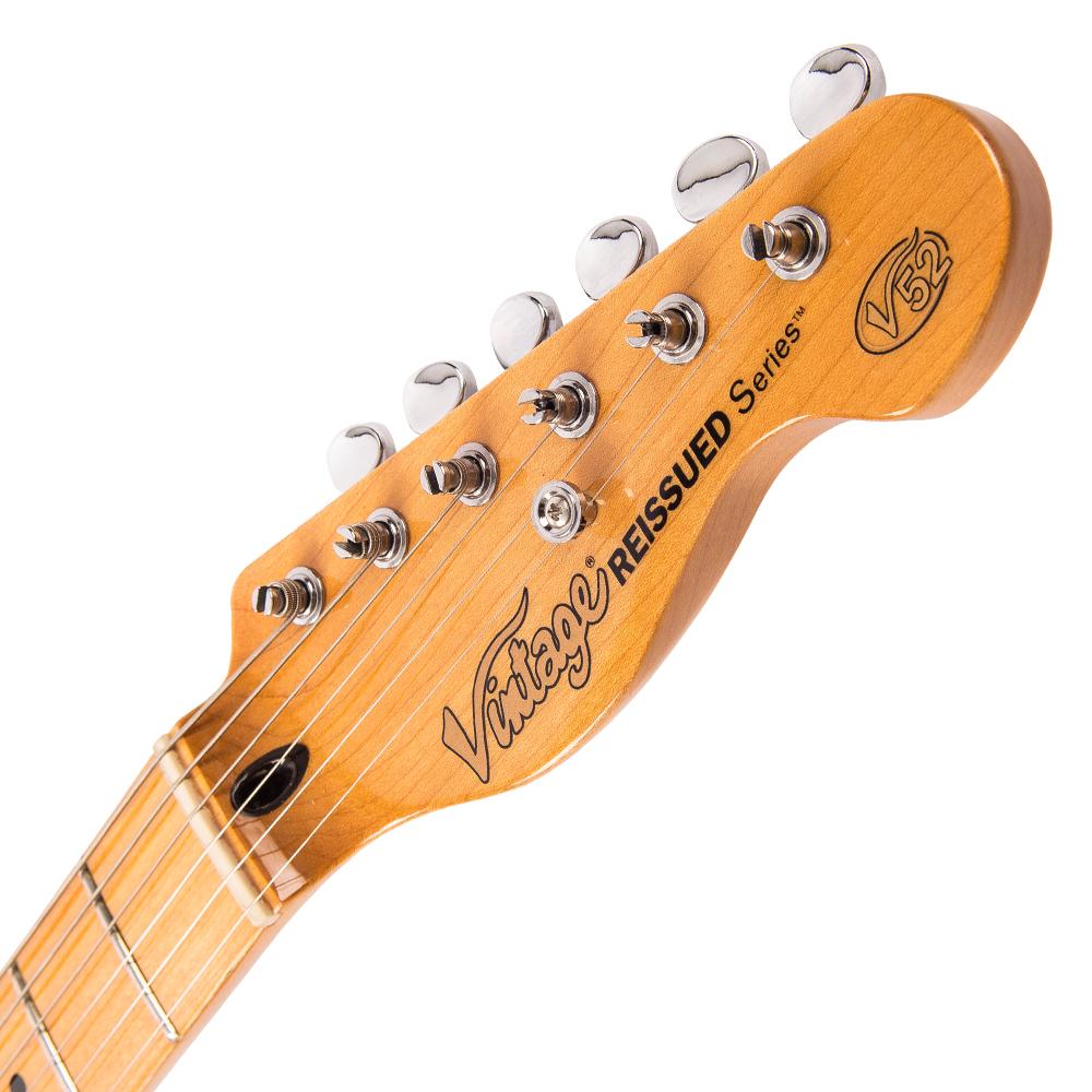 Vintage V52 ReIssued Electric Guitar ~ Butterscotch, Electric Guitar for sale at Richards Guitars.