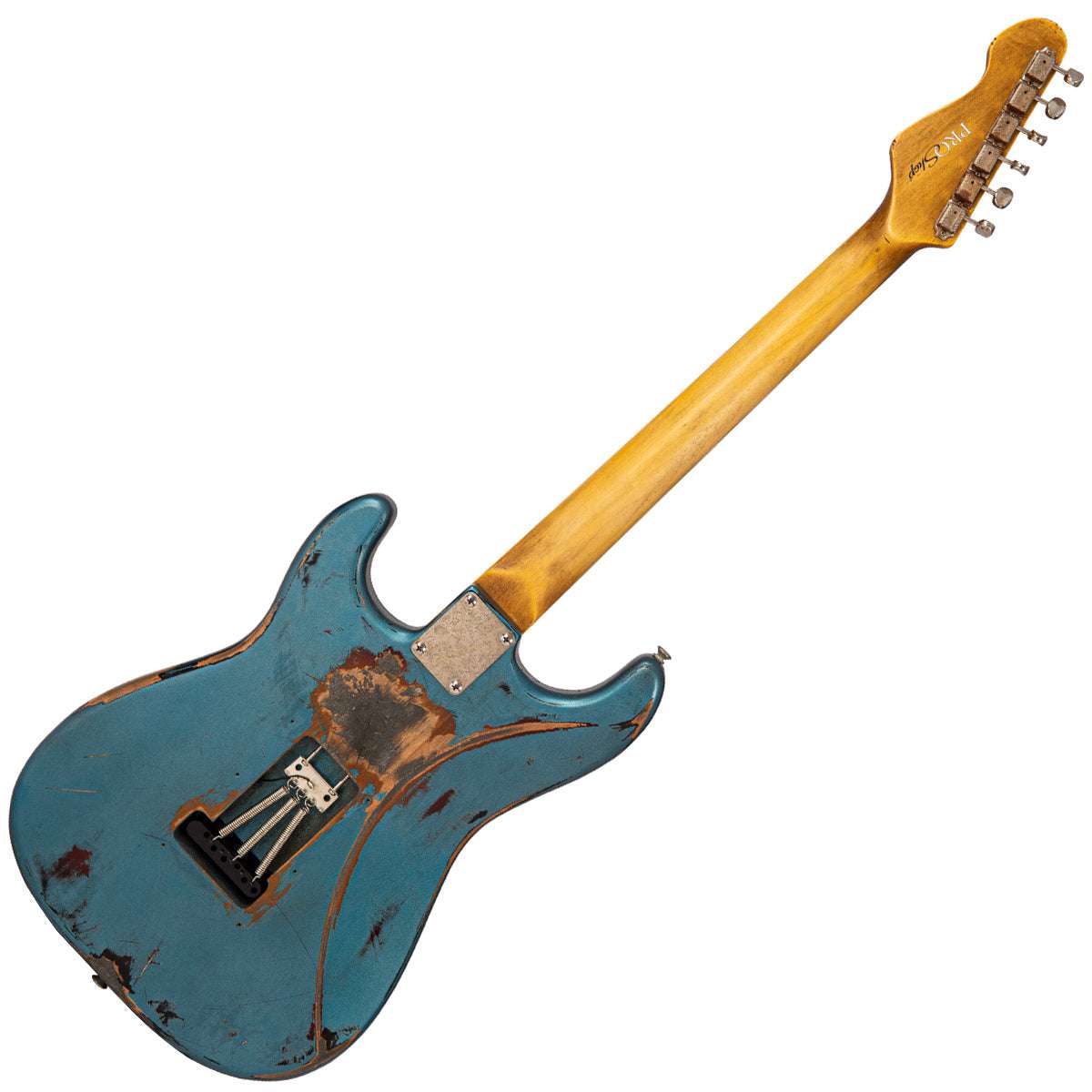 Vintage V6 ProShop Custom-Build ~ Scorched Earth Blue (Contact: Richards Guitars. www.rguitars.co.uk), Electric Guitar for sale at Richards Guitars.