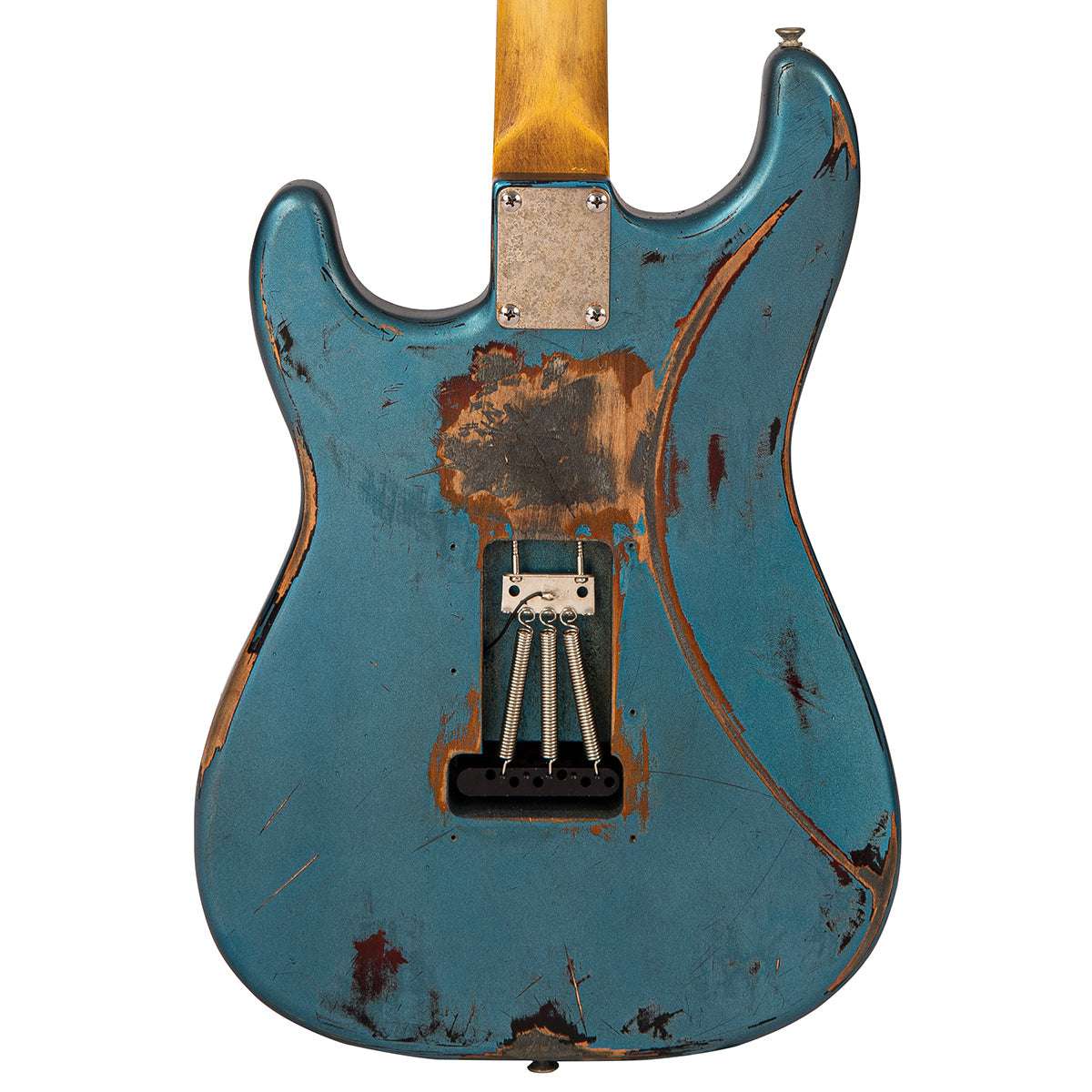 Vintage V6 ProShop Custom-Build ~ Scorched Earth Blue (Contact: Richards Guitars. www.rguitars.co.uk), Electric Guitar for sale at Richards Guitars.