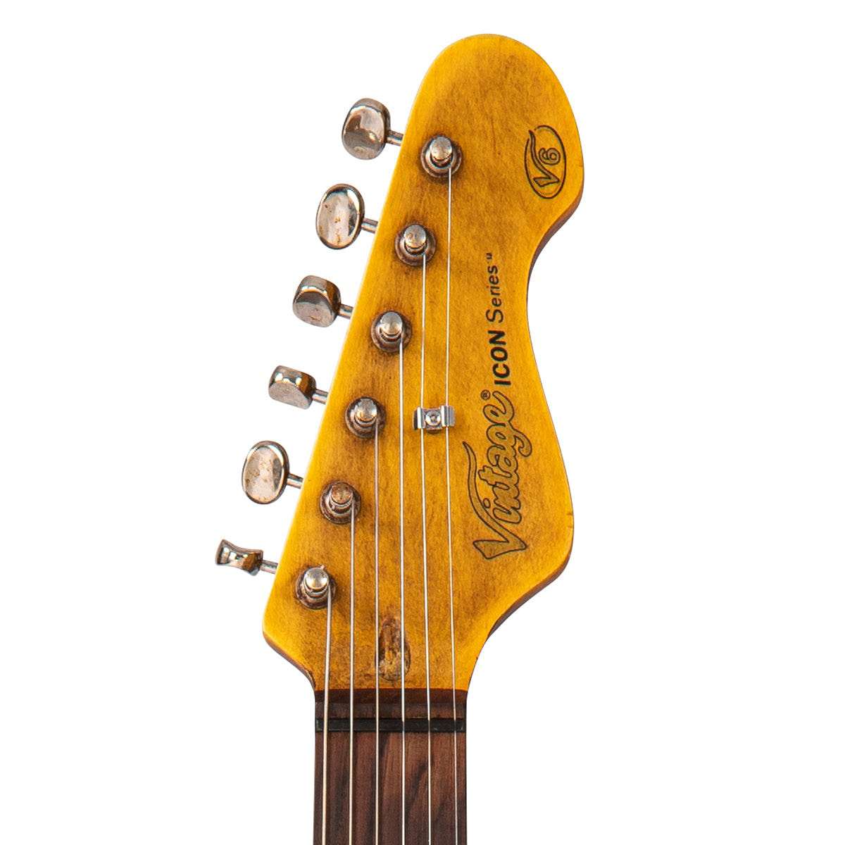 Vintage V6 ProShop Custom-Build ~ Scorched Earth Blue (Contact: Richards Guitars. www.rguitars.co.uk), Electric Guitar for sale at Richards Guitars.