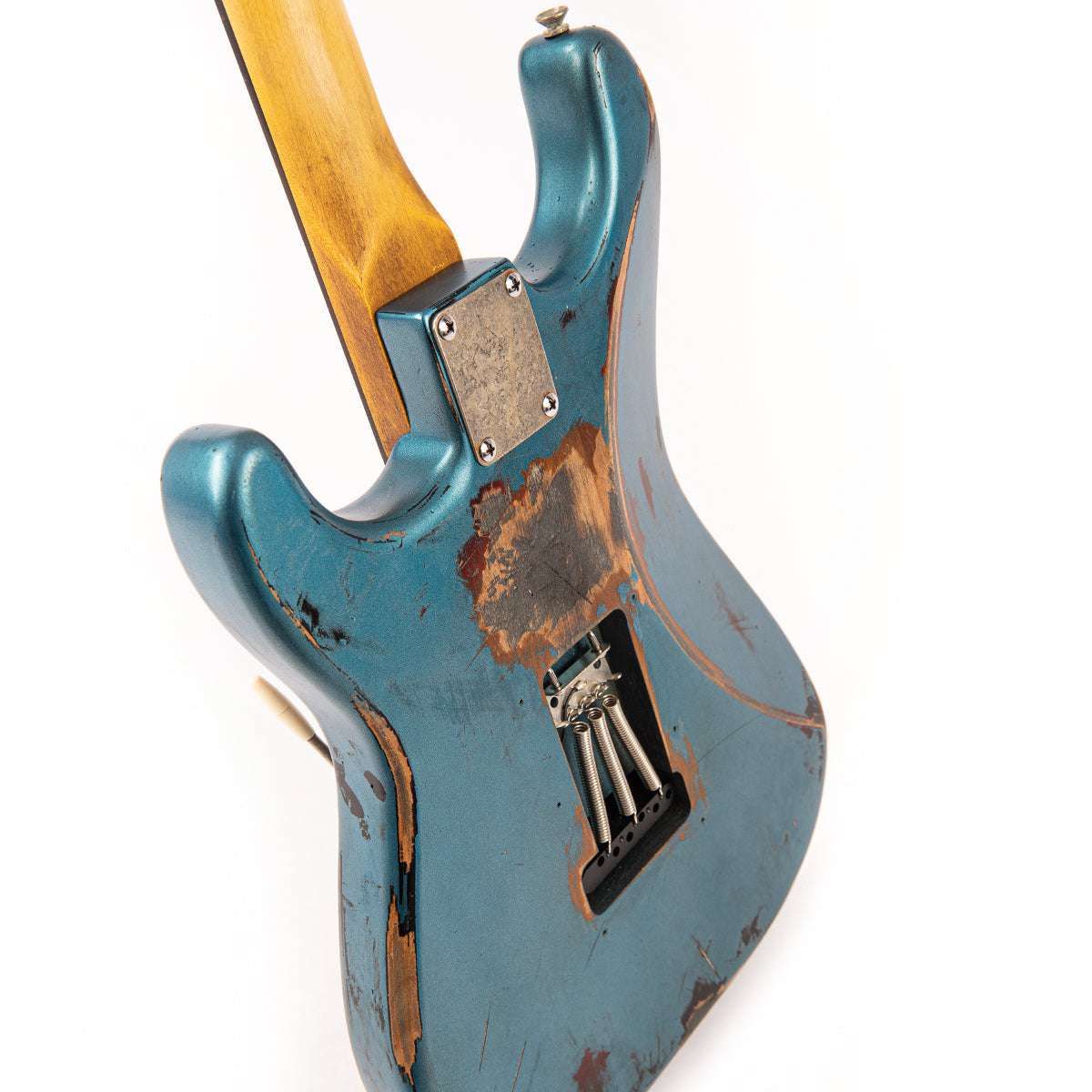 Vintage V6 ProShop Custom-Build ~ Scorched Earth Blue (Contact: Richards Guitars. www.rguitars.co.uk), Electric Guitar for sale at Richards Guitars.