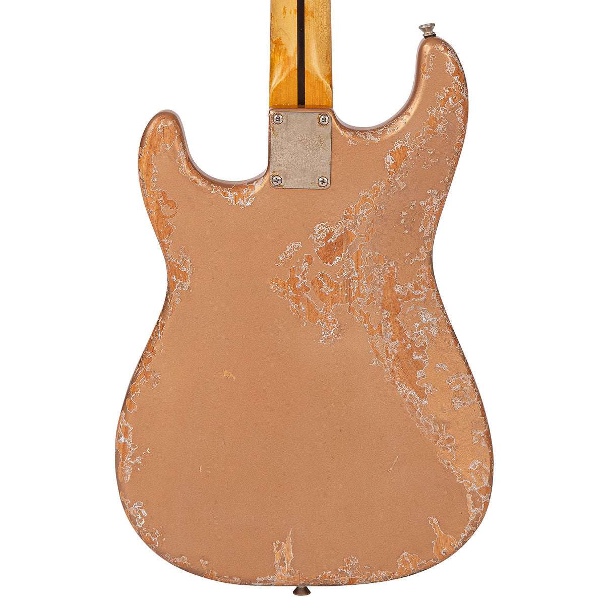 Vintage V6 ProShop Unique ~ Distressed Gold ~ Hardtail (Contact: Richards Guitars. www.rguitars.co.uk), Electric Guitar for sale at Richards Guitars.
