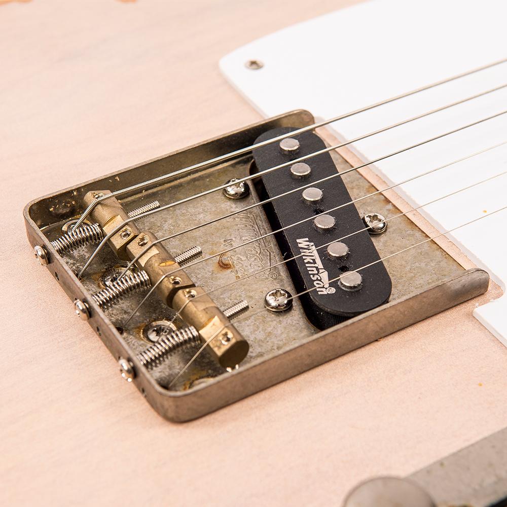 Vintage V62 ICON Electric Guitar ~ Distressed Ash Blonde, Electric Guitar for sale at Richards Guitars.