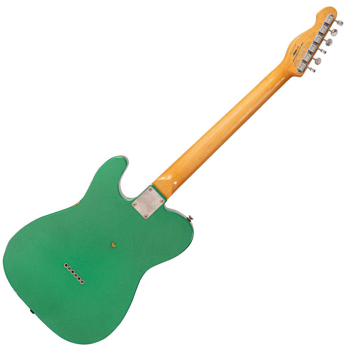 Vintage V62 ProShop Unique ~ New Dawn Green (Contact: Richards Guitars. www.rguitars.co.uk), Electric Guitar for sale at Richards Guitars.