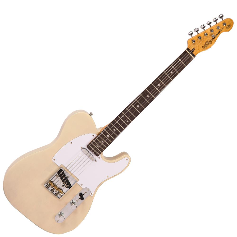 Vintage V62 ReIssued Electric Guitar ~ Ash Blonde, Electric Guitar for sale at Richards Guitars.