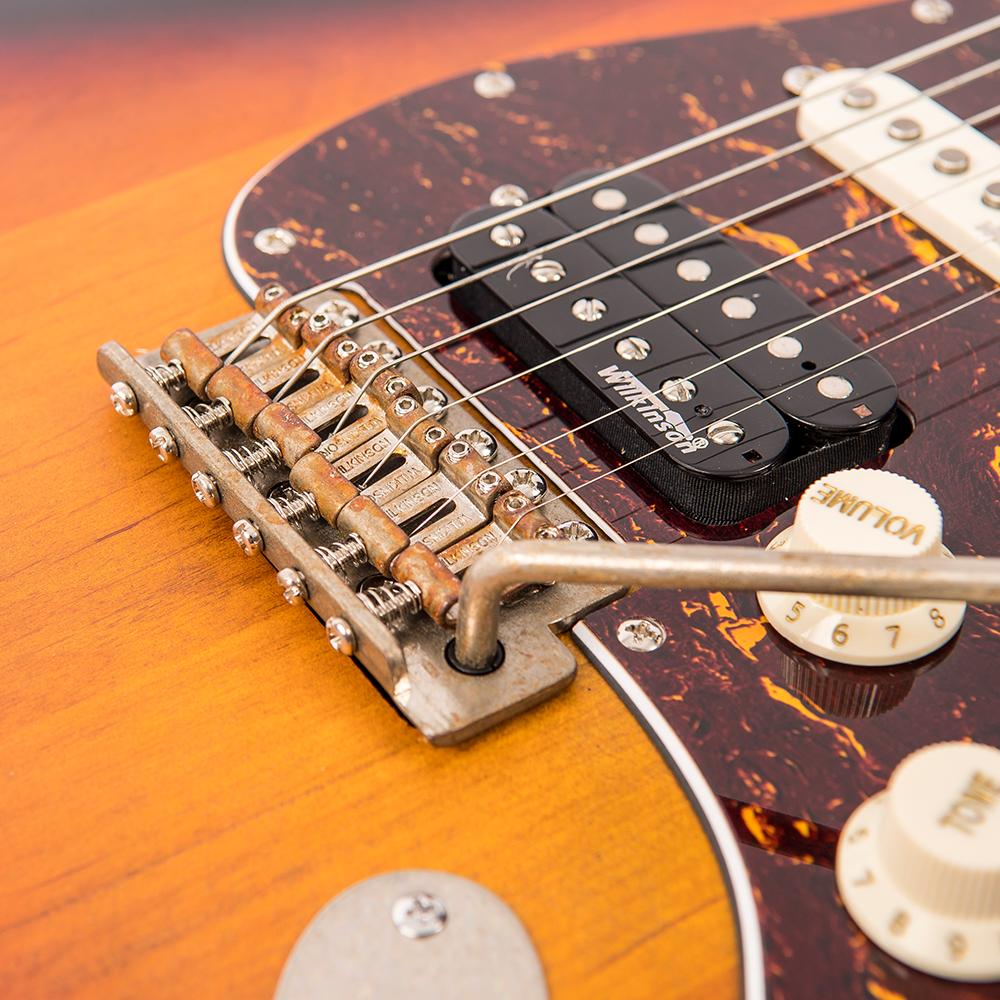 Vintage V6HMRSB ICON Electric Guitar ~ Distressed Tobacco Sunburst, Electric Guitar for sale at Richards Guitars.