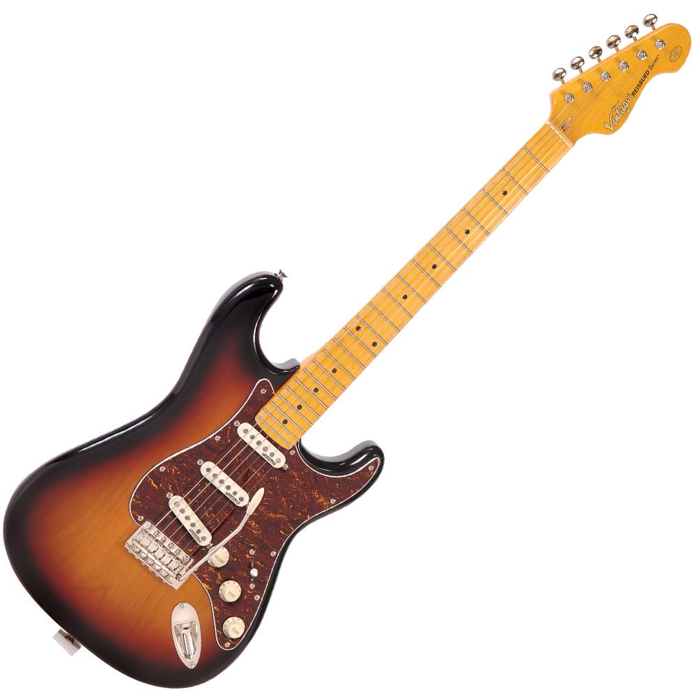 Vintage V6M ReIssued Electric Guitar ~ Sunburst, Electric Guitar for sale at Richards Guitars.