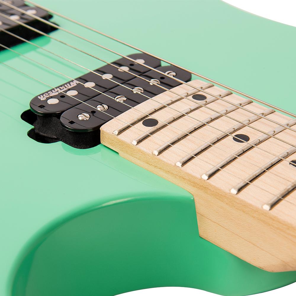 Vintage V6M24 ReIssued Electric Guitar ~ Ventura Green, Electric Guitar for sale at Richards Guitars.