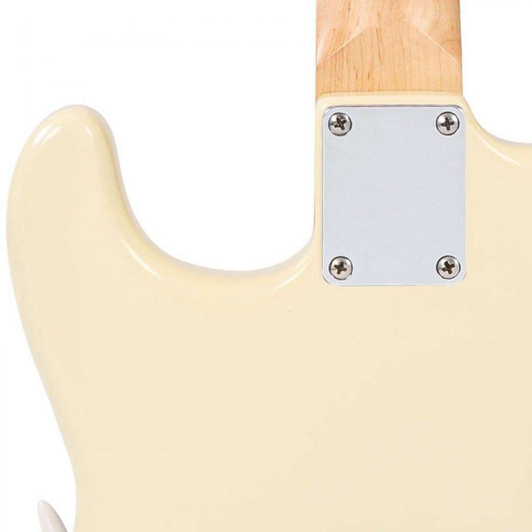 Vintage V6VW ReIssued Electric Guitar ~ Vintage White, Electric Guitar for sale at Richards Guitars.