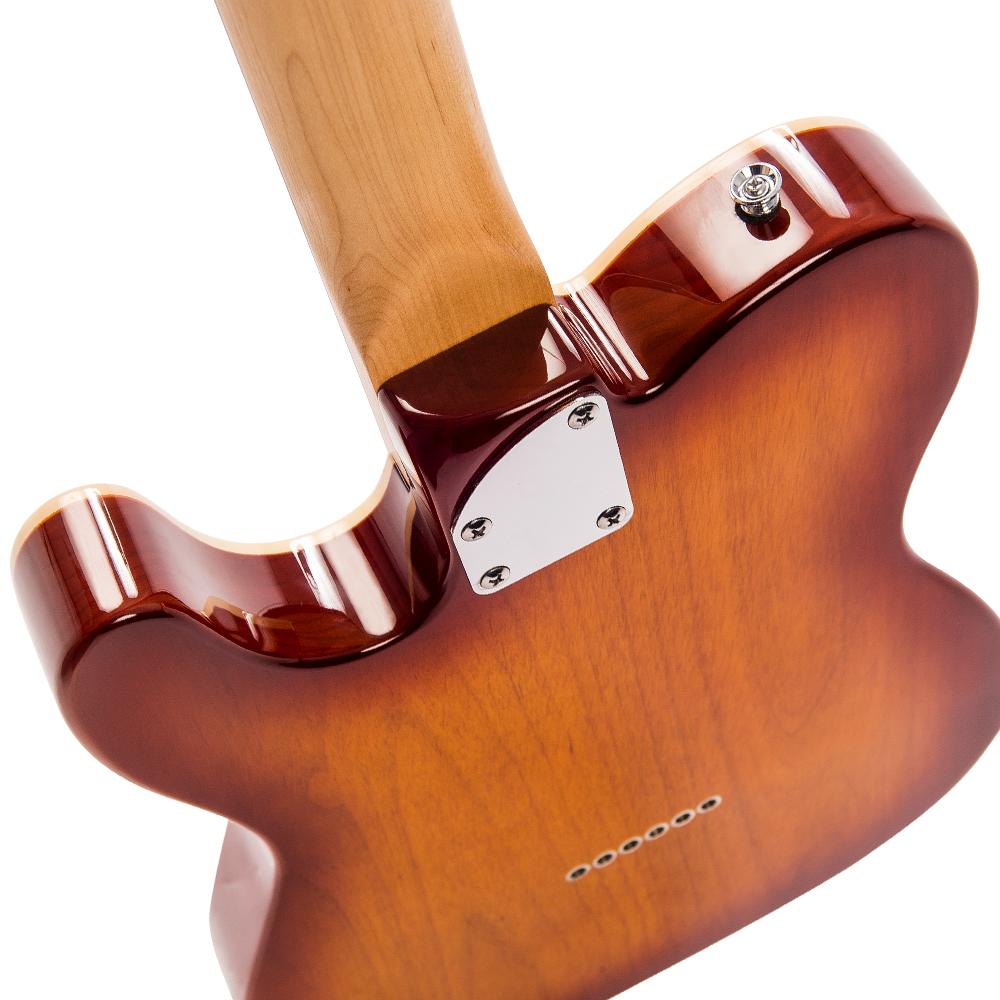 Vintage V72 ReIssued Custom Spec Electric Guitar ~ Flame Tobacco Burst, Electric Guitar for sale at Richards Guitars.