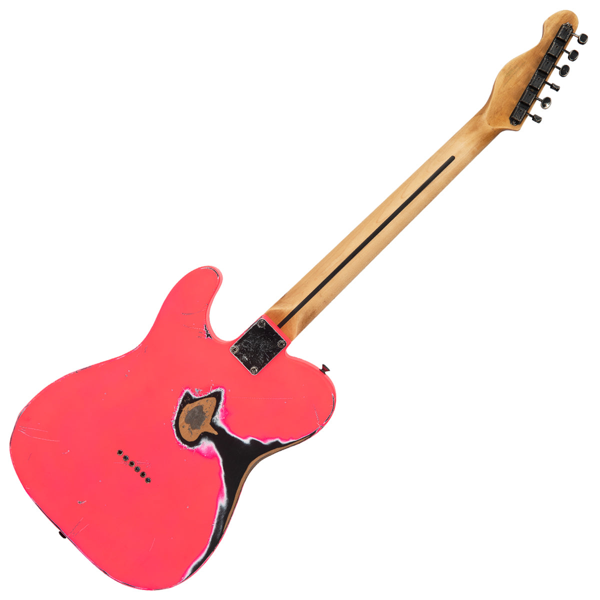 Vintage V75 ProShop Unique ~ Neon Pink, Electric Guitar for sale at Richards Guitars.