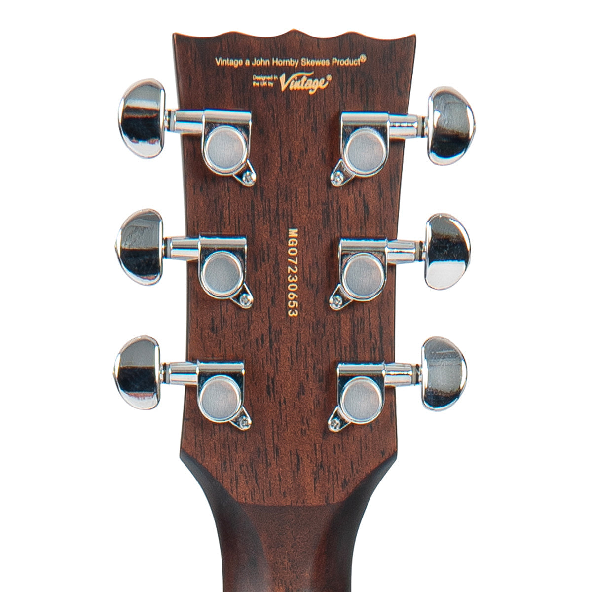 Vintage VE1800N Series 'Parlour' Electro-Acoustic Guitar ~ Natural, Electro Acoustic Guitar for sale at Richards Guitars.