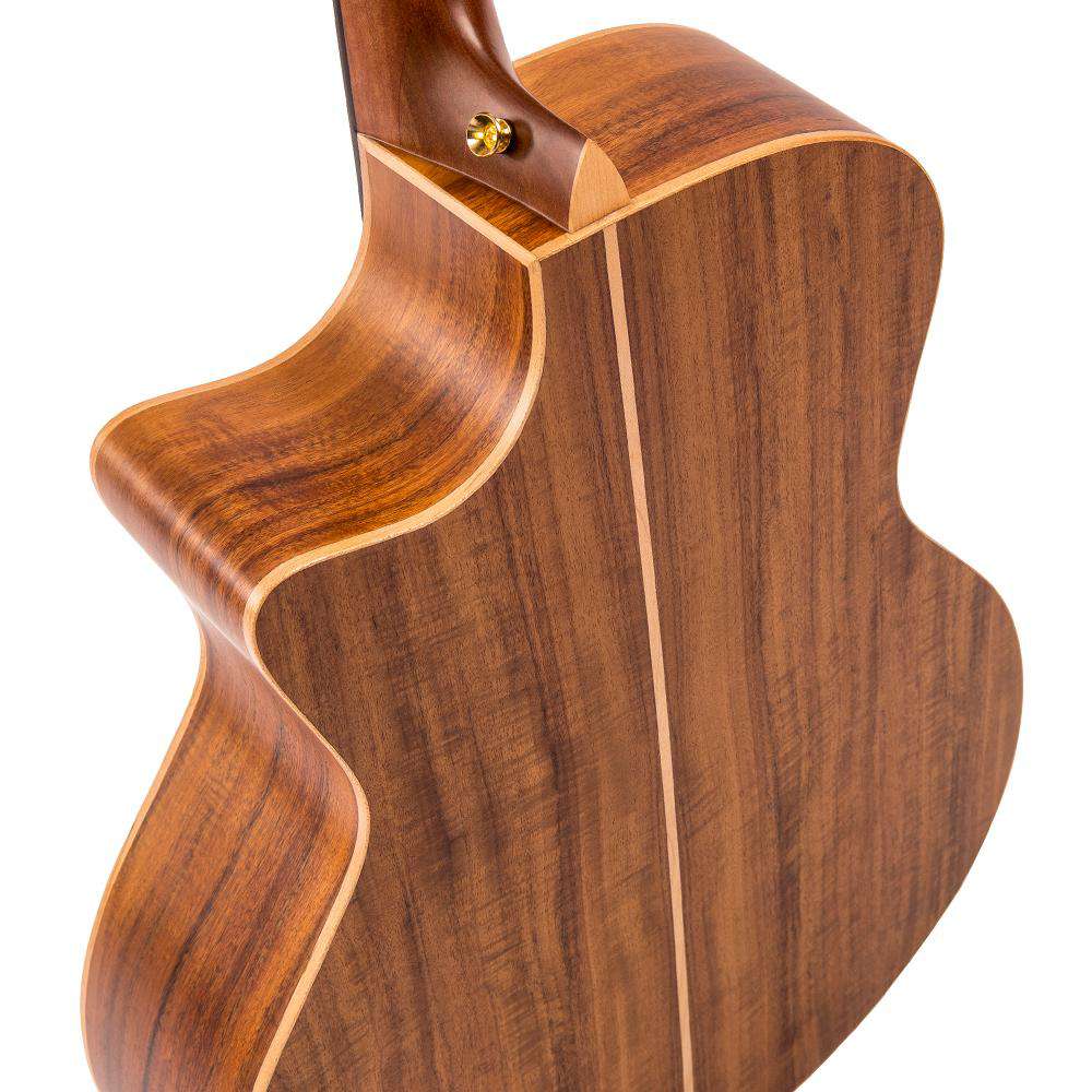 Vintage VGA900RE 'Virtuoso' Electro-Acoustic Folk Guitar ~ Rory Evans Natural, Electro Acoustic Guitar for sale at Richards Guitars.
