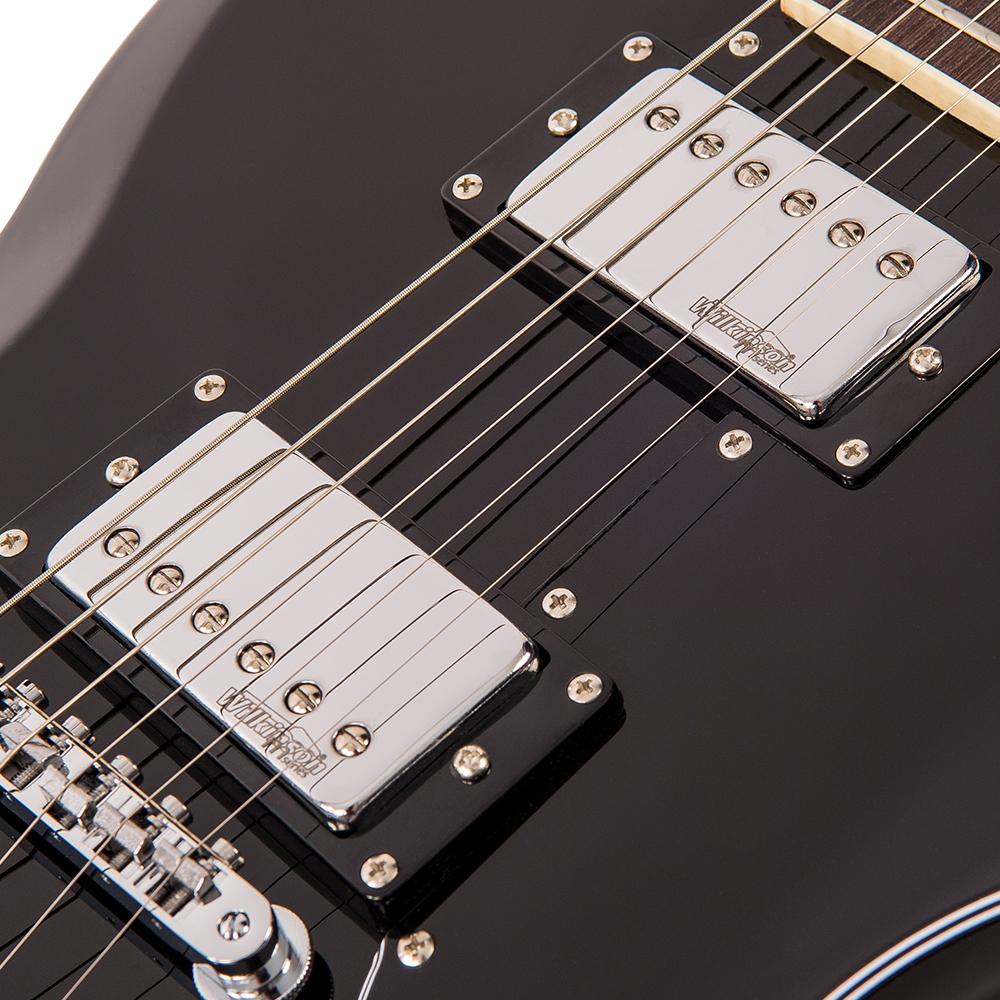 Vintage VS6 ReIssued Electric Guitar ~ Boulevard Black, Electric Guitar for sale at Richards Guitars.