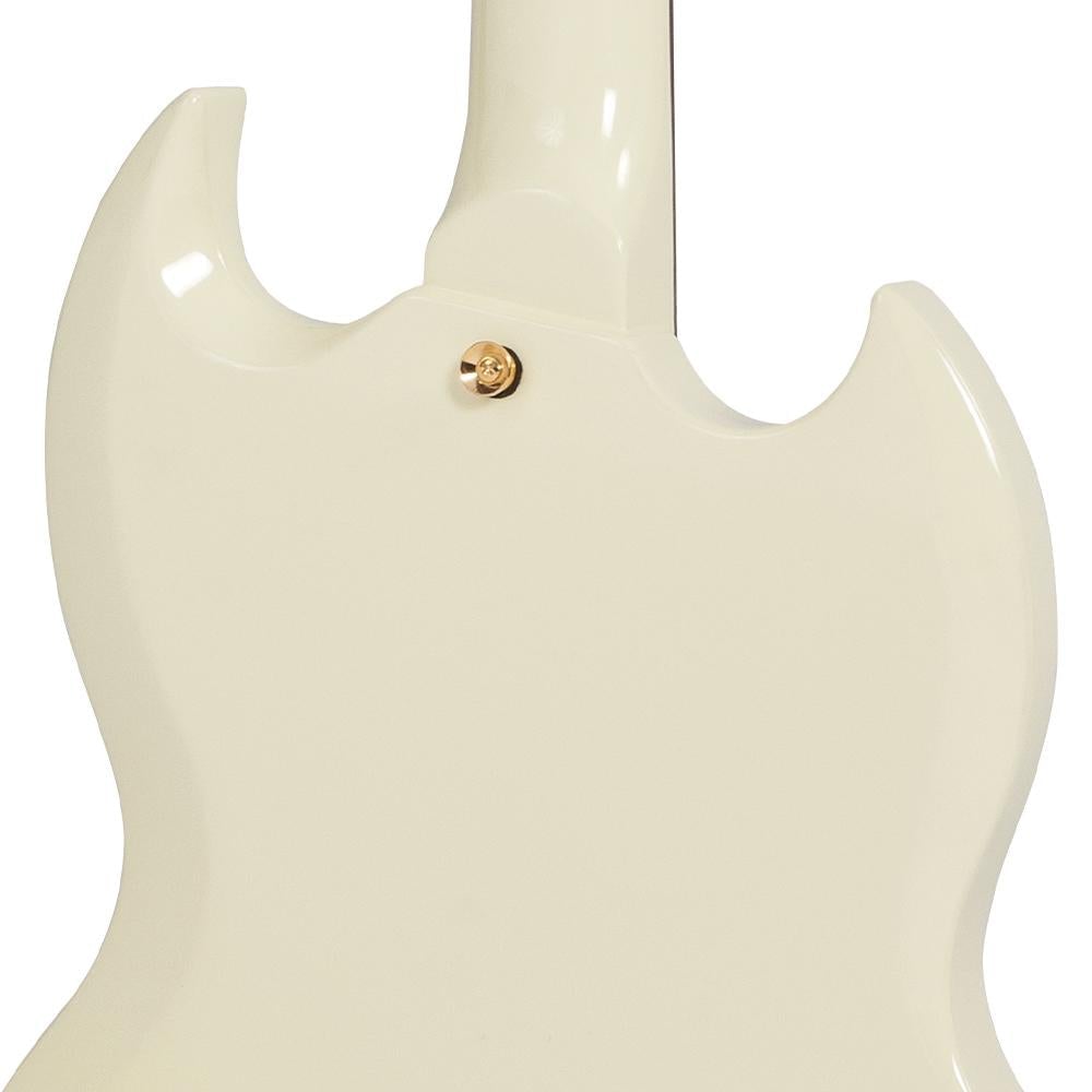 Vintage VS6 Reissued Electric Guitar ~ Left Hand Vintage White/Gold Hardware, Electric Guitar for sale at Richards Guitars.