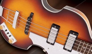 Vintage* VVB4SB Bass Guitar, Bass Guitar for sale at Richards Guitars.