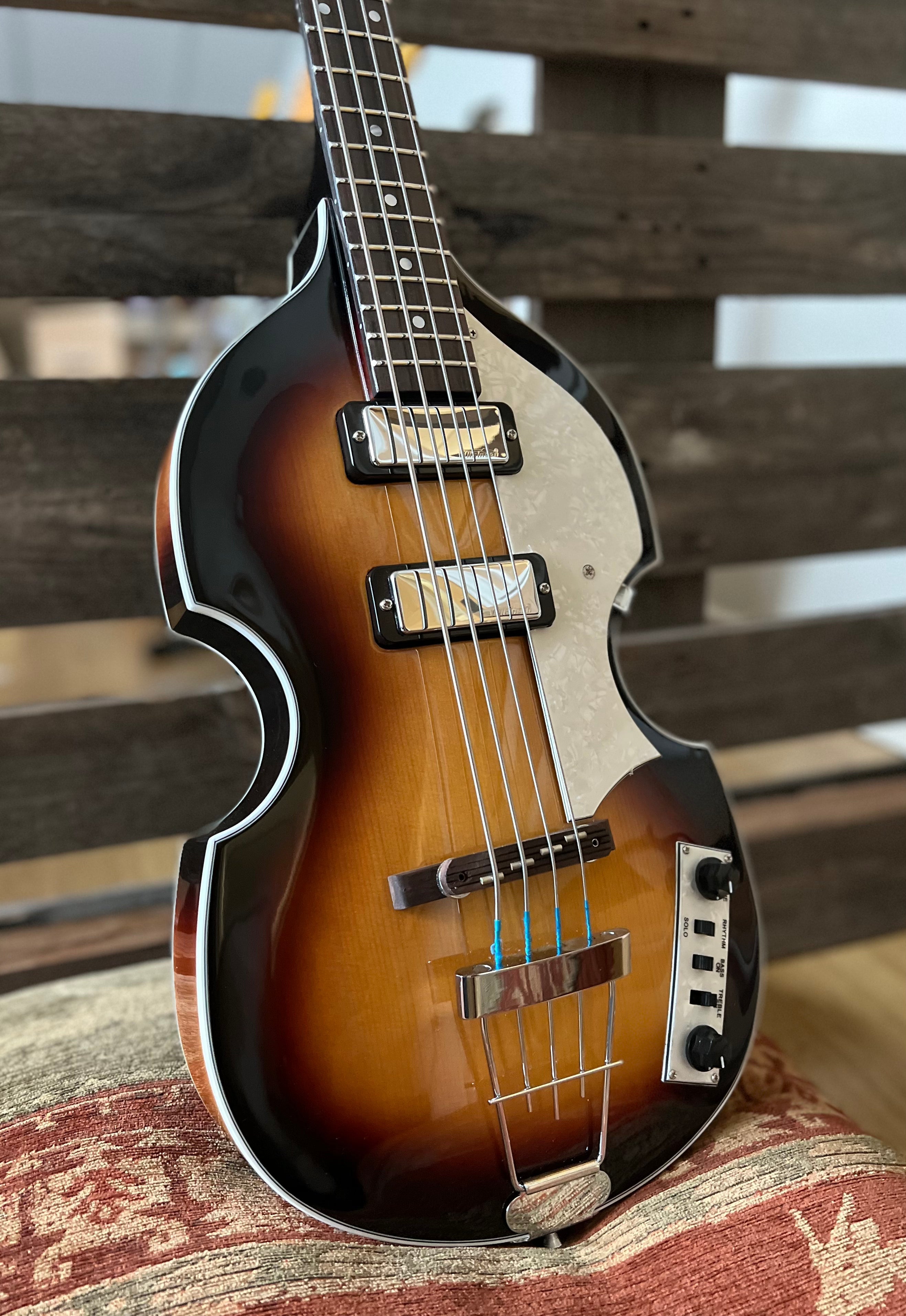 Vintage* VVB4SB Bass Guitar, Bass Guitar for sale at Richards Guitars.